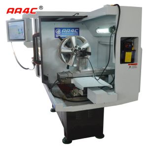 Laser Scanning Alloy Wheel Diamond Cutting Machine Refurbished Cnc Lathe Wheel