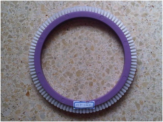 Buy Brush Wheel Stenter Machine Parts Monforts Krantz Famatex With Bristle Hair at wholesale prices