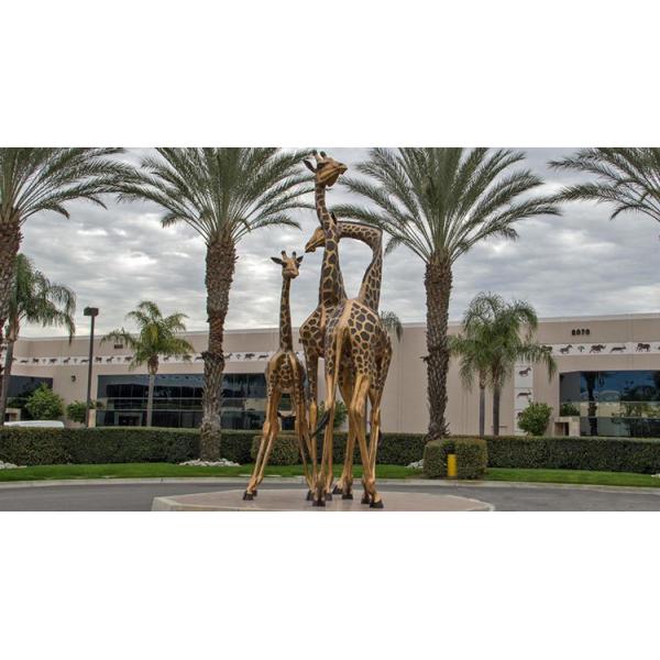 Factory Custom Metal Craft Animal Statue Life Size Outdoor Bronze Sculpture