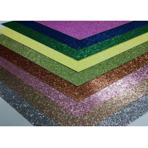 300gsm 12*12 Inch Glitter Card Paper Scrapbooking Glitter Paper For Children