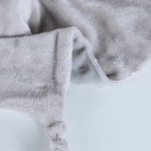 Baby Cozy Fleece Security Blanket Plush Lovey Minky Dot Blanket