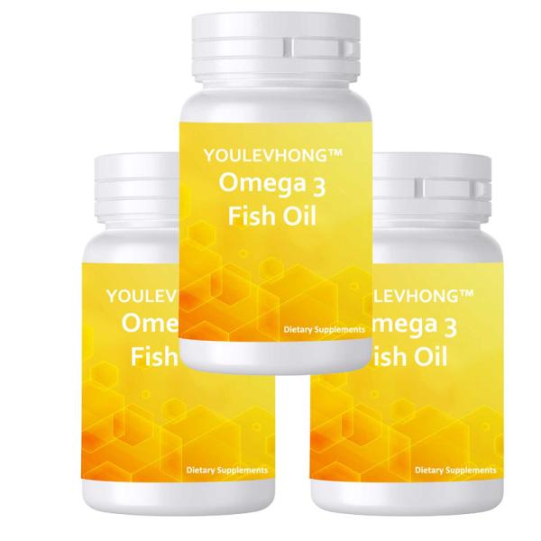 Omega 3 Fish Oil Supplements Gummy For Heart Health / Eye Health / Joint Health / Brain & Cognitive Health