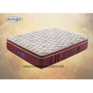 Compressed Fireproof Euro Top Memory Foam Mattress With Bamboo Fabric