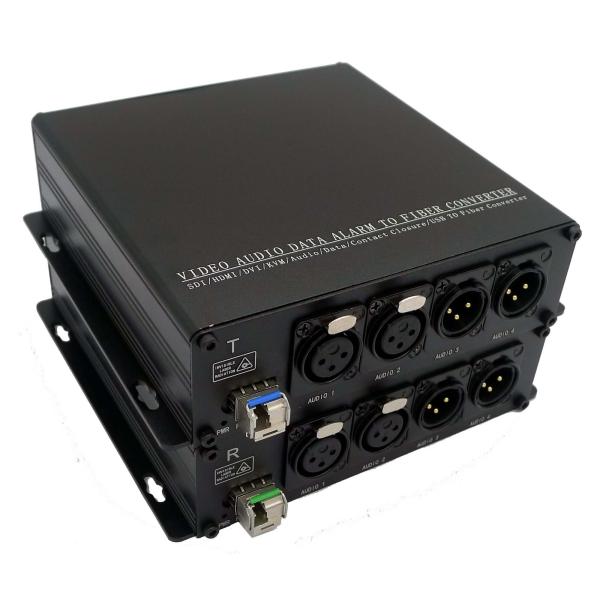 Buy XLR Balance Bidirectional Audio Over Fiber at wholesale prices