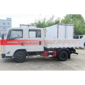 Double Row Cabin Mini Light JMC Carrying Plus 4 Tons Dump Truck Light Tipper Car