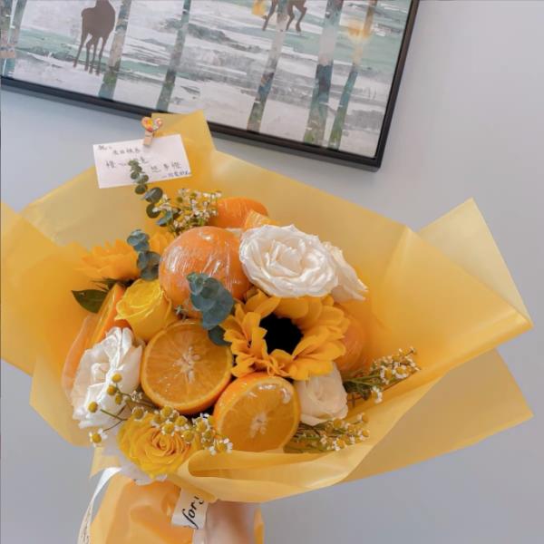 Fashionable Colors Waterproof Flower Wrapping Paper for Fresh Bouquets Hansu Paper