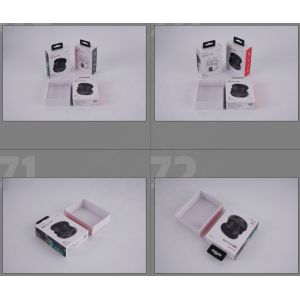 Bluetooth Headphone Lid And Base Gift Box Recyclable Earphone Paper Box With