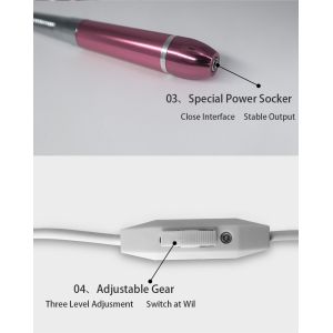 Aluminium Alloy Multifunctional Permanent Tattoo Makeup Pen For Eyeliner