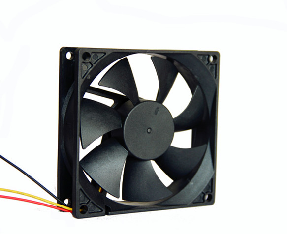 High Speed 63.73 CFM Exhaust Fan / Metal Brushless Cooling Fans 92 mm X 92 mm X 25 mm