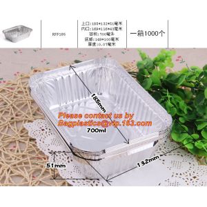 food container aluminum foil baking tray,lubricated foil containers aluminium