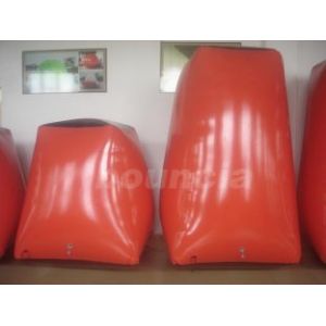 Red Paintball Field Equipment Inflatable Paintball Bunker