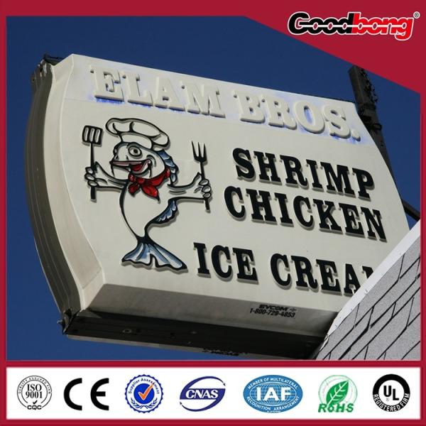 Buy Advertising restaurant shop sign, advertising sign , shop billboard at wholesale prices