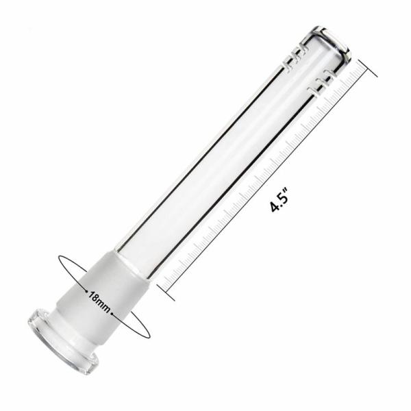 18.8mm Glass Bongs Accessories Downstem Glass Smoking Water Pipe Hookah Shisha