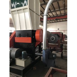 V Blades 550mm Rotating 90kw Plastic Crusher Machine