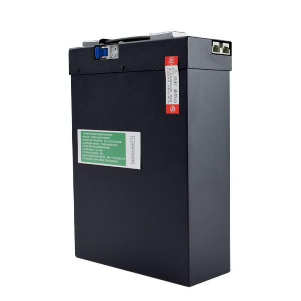 48V 16AH Pallet Truck Battery 210*80*290mm Black 2-3 Hours Discharge Time