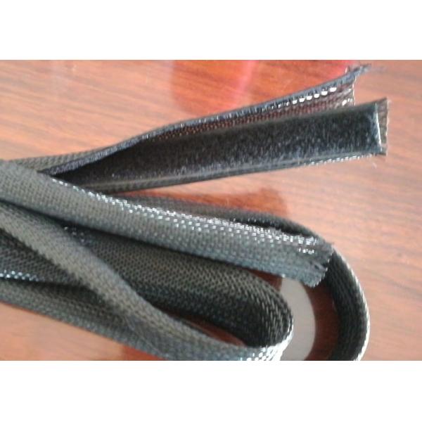 Expandable Velcro Cable Sleeve , Colorful Velcro Wire Wrap For Cable Harness
