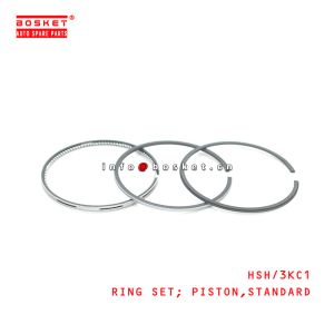 Quality HSH 3KC1 Isuzu Truck Parts Standard Piston Ring Set for sale