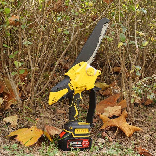 Buy Mini Chainsaw 6-Inch with Battery Cordless Power Chain Saws with Security Lock at wholesale prices