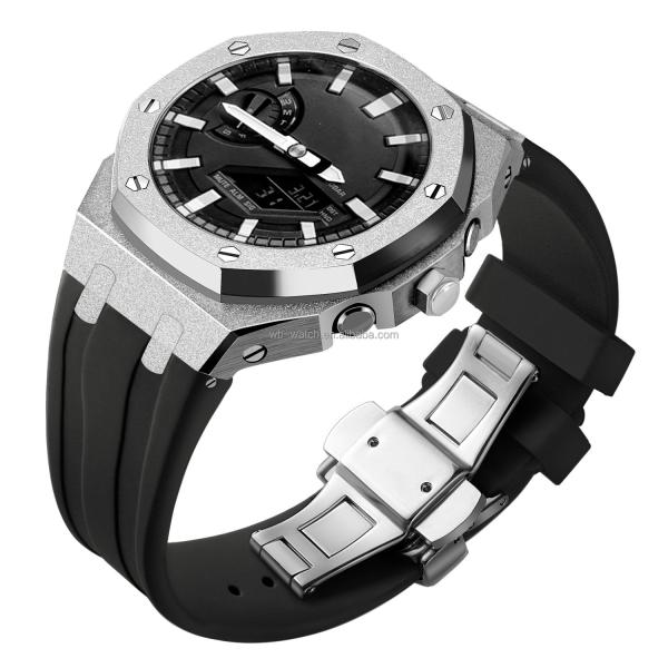 Stainless Steel Watch Case And Band For Casio Ga2100 G Shock Replacement Mod