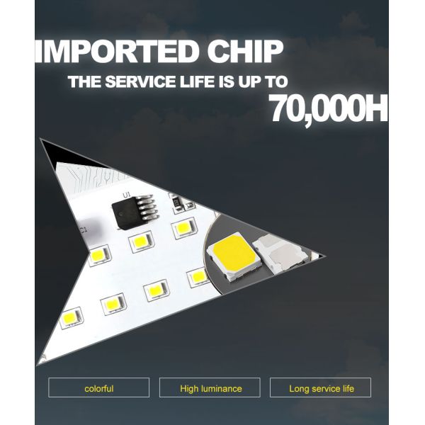 Cnc Machine Tool Beacon LED Tower Light Three Color PMMA 70000 Lifespan