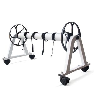 Bubble Type IP68 4mm Manual Swimming Pool Cover With Roller