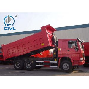 Professional Heavy Duty Dump Truck ZF8098 GERMANY Steering Two Sleepers