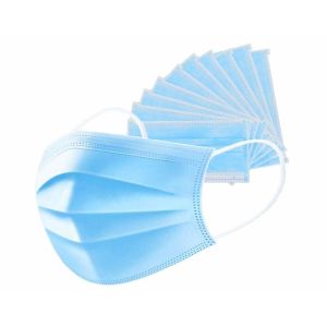 Earloop Disposable Mouth Mask Moisture Proof Skin Friendly Filtration Dust