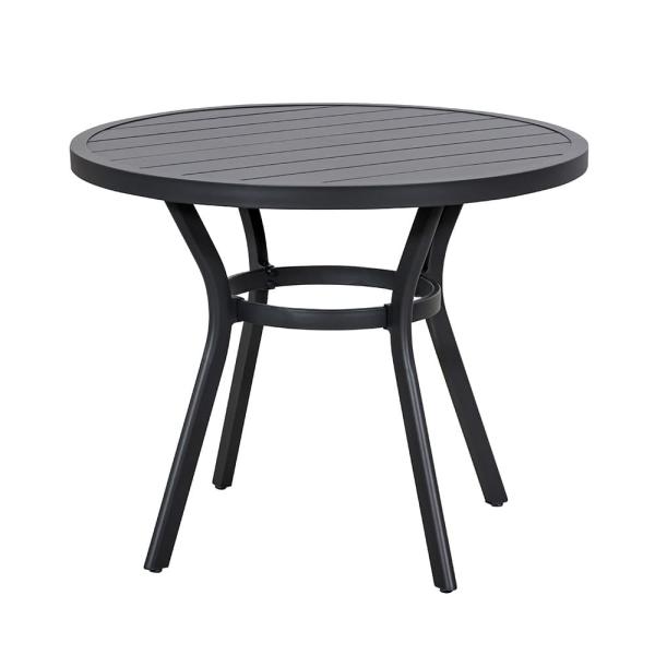Round Dining Table and L 52 x W45 x H83cm Chair Size Set for Outdoor Living by AJUNION