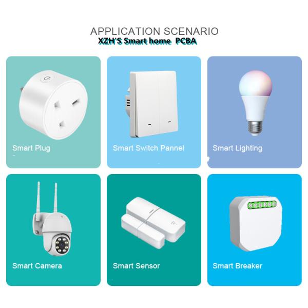 High TG Base Material Smart Wifi Video Doorbell PCBA Board for Consumer Electronics