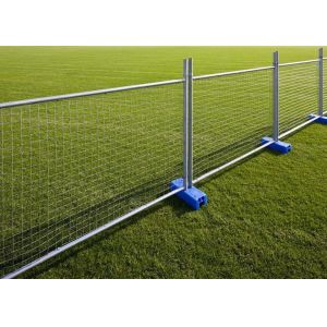 2.1x2.4m Removable Gi 60X150mm Temporary Steel Fencing