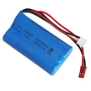 1000 Times 11.1Wh 1500mAh 7.4V Liion Battery Pack