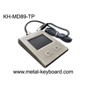 Desktop Rugged Industrial Metal Touchpad Mouse Stainless Steel 4.0mA
