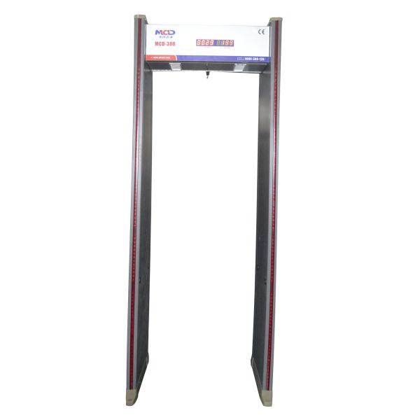 6-18 Zones Door Frame Metal Detector Walk Through , Body Scanner Airport