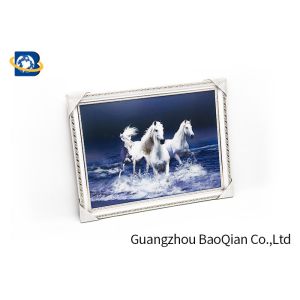 Bedroom Decoration 3D Lenticular Photography / Image Pictures PET / PP Material