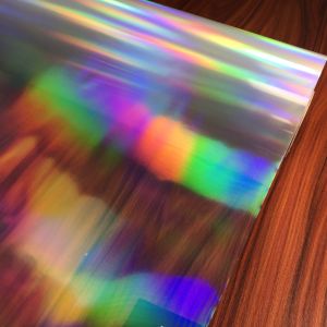 BOPP Transparent Holographic Film Roll Multiple Extrusion Moisture Proof