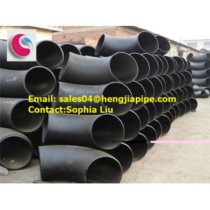 China butt welded steel elbow on sale