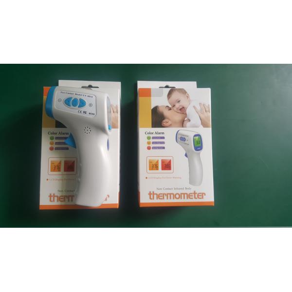 Mini Blue Color Non Contact Thermometer Infrared TF -600 Three Color Back Light
