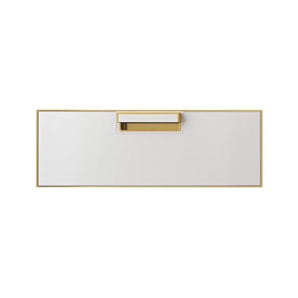 Buy Luxury Wardrobe Cabinet Drawer Front Replacement With Gold Handles at wholesale prices