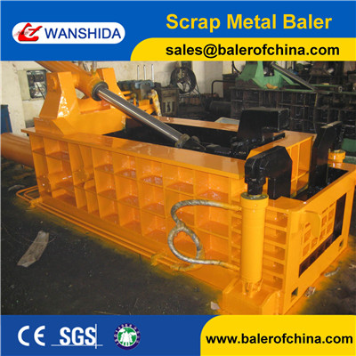 Buy Y83Q-135 Hydraulic Scrap metal copper aluminum baling press baler machinery CE certificate at wholesale prices