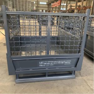 1200mm Stillage Pallet Cage Optional Wheels For Increased Flexibility