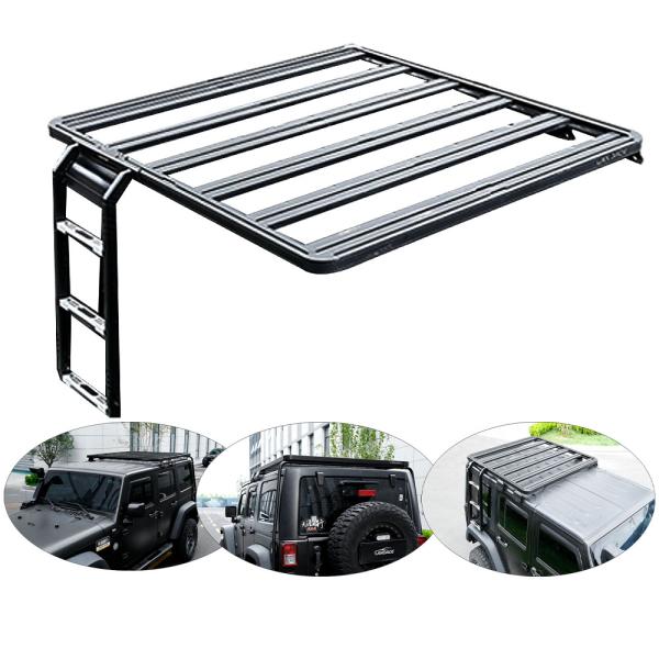 Aluminum Alloy JEEP JK Roof Rack Basket for Universal Car Roof Racks 1500*1425
