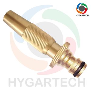 Brass Adjustable Water Spray Nozzle Construction Systematic Quick Easy Connect