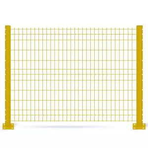 1.0mm 2.0mm Decorative Garden Heavy Duty Pvc Coated Wire Fencing Panels 1.8mx3