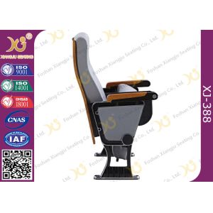 Polyester Fabric Acoustic Absorption Auditorium Theater Seating Chairs