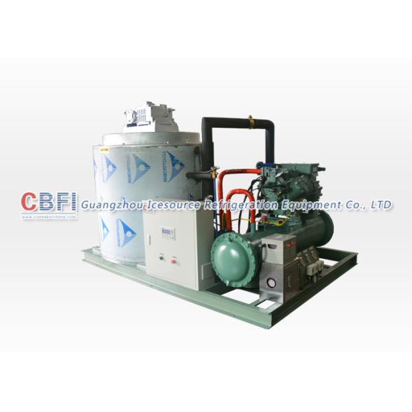 Automatic Quick 1 - 60 Tons Flake Ice Machine For Fruit And Vegetable Preservation