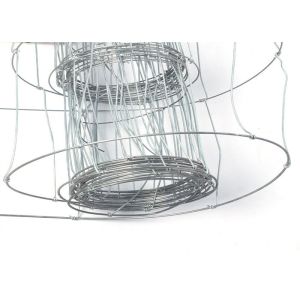 Quality 8Ft Tall Square Galvanized Fixed Knot Wire Mesh Farm Fence For Cattle Sturdy Long-Lasting for sale