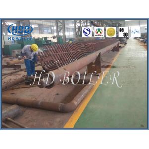 Industrial Steam Boiler Manifold Headers With Longitudinal Welded Pipe ASME