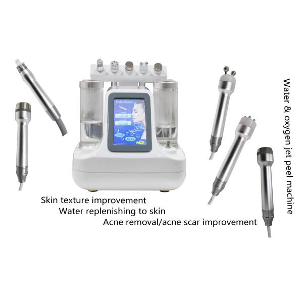 99% Pure Oxygen Firming Pore Facial Cleanser Water Oxygen Jet Peel Microdermabrasion Machine