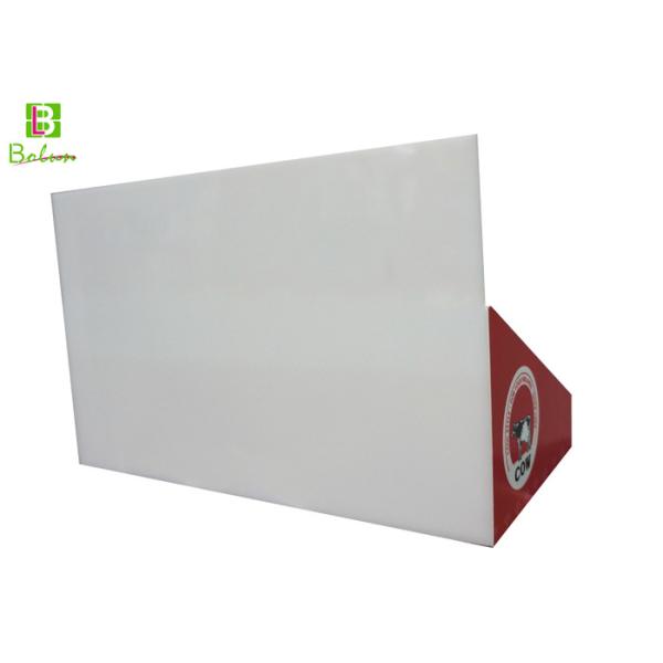 Custom Tabletop Acrylic POS Display Boxes One Pocket For Toilet Soap