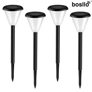 Solar Garden Lights with RGB Color Temperature Change 8-Hour Working Time and